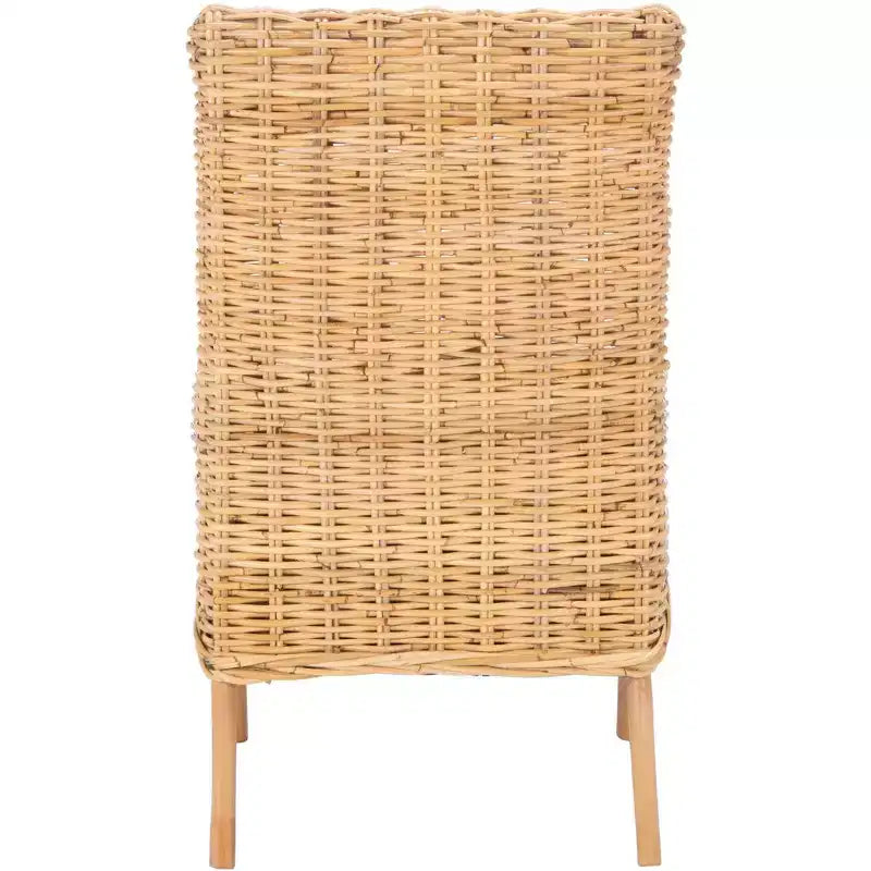 Fauteuil d'appoint Nancy Rattan avec coussin - ACH6518