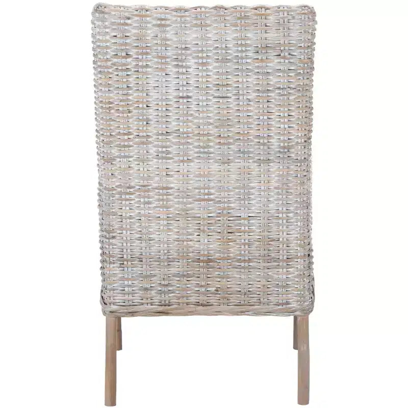 Fauteuil d'appoint Nancy Rattan avec coussin - ACH6518