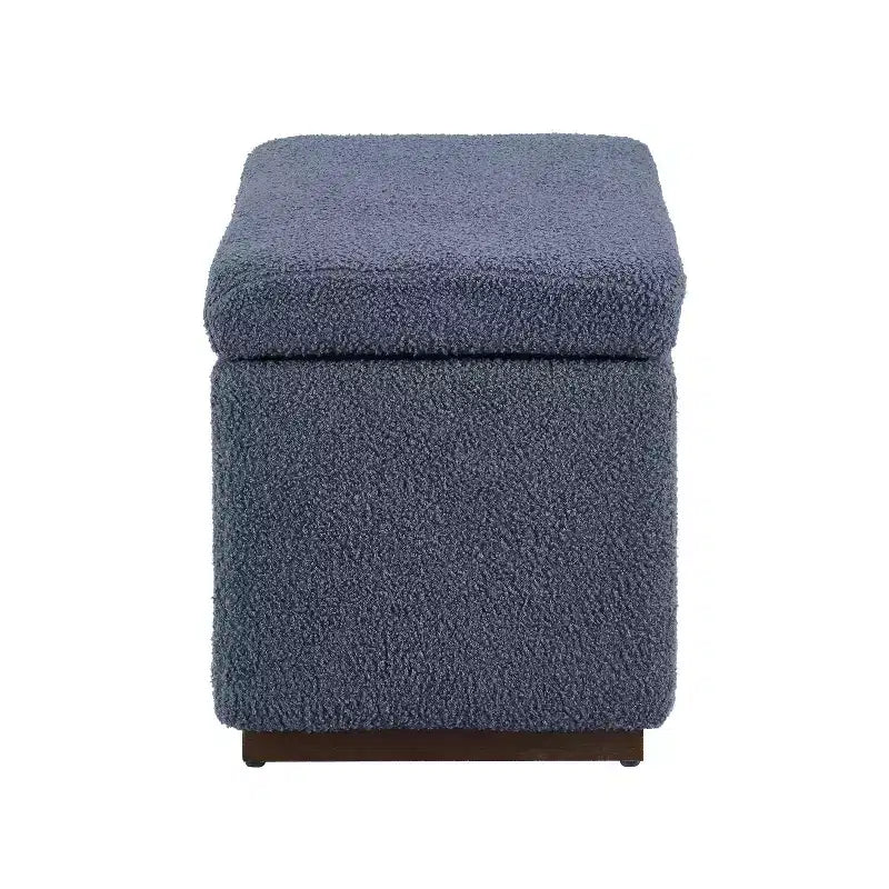 Pouf ottoman rectangulaire de rangement - Linon