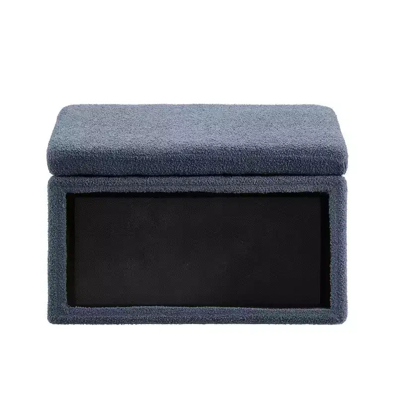 Pouf ottoman rectangulaire de rangement - Linon
