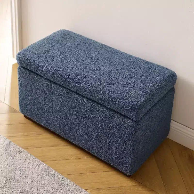 Pouf ottoman rectangulaire de rangement - Linon