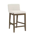 Gracie Wood Upholstered Counter Height Barstool - Nathan James