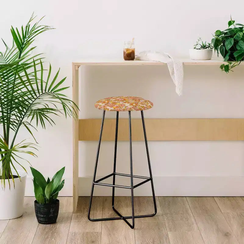Tabouret de bar à motif floral - Deny Designs
