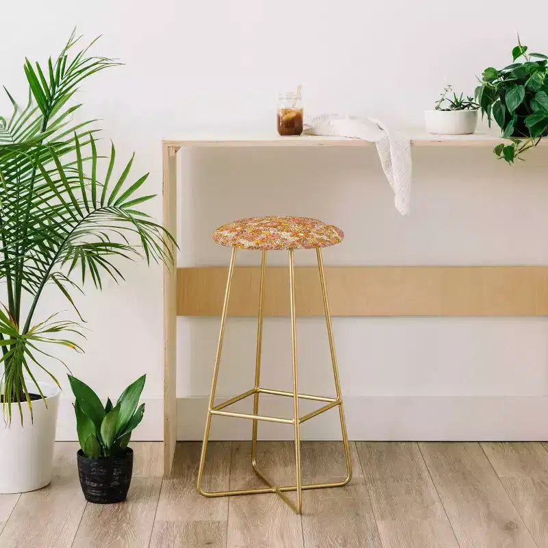 Tabouret de bar à motif floral - Deny Designs