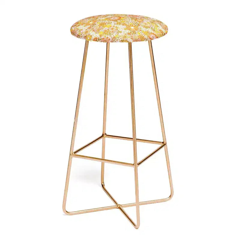 Tabouret de bar à motif floral - Deny Designs