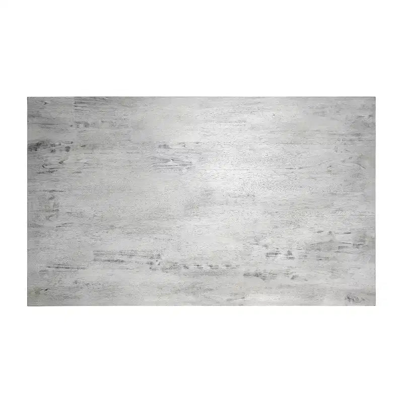 Table à manger de ferme avec piètement à tréteaux en bois