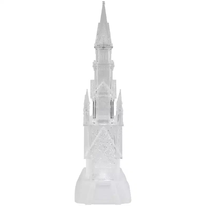 Château Lumineux LED en Acrylique Décoration de Noël - 17.5