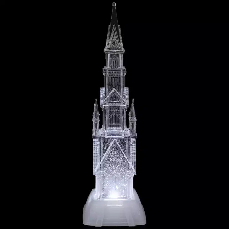 Château Lumineux LED en Acrylique Décoration de Noël - 17.5