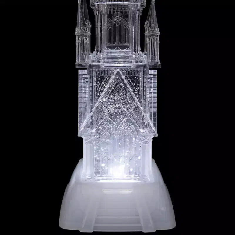 Château Lumineux LED en Acrylique Décoration de Noël - 17.5
