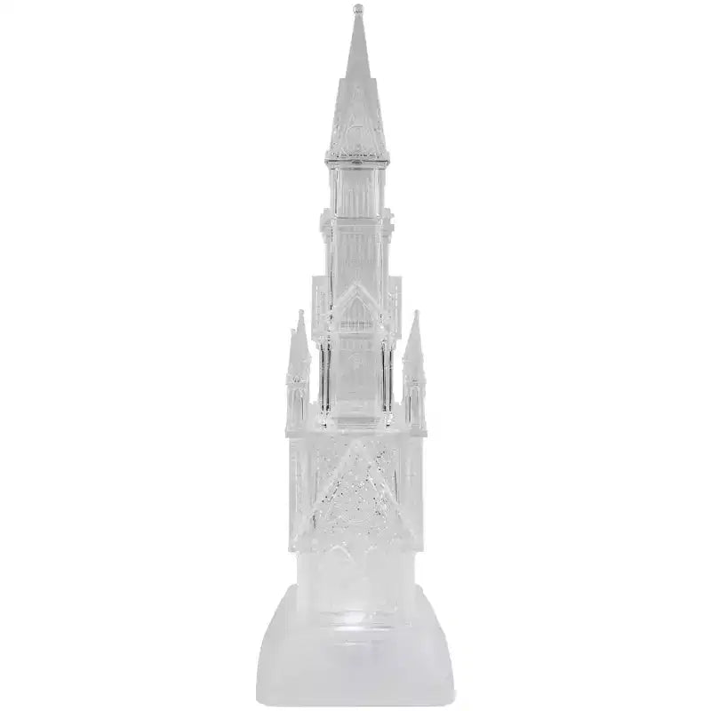 Château Lumineux LED en Acrylique Décoration de Noël - 17.5