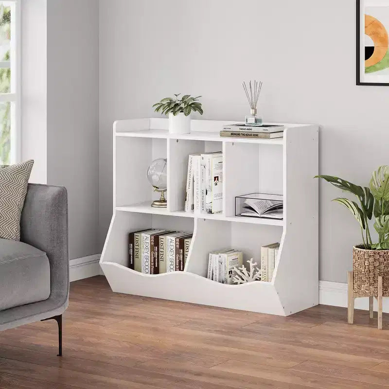 Étagère et rangement pour jouets pour enfants, meuble de rangement multi-étagères avec compartiments pour garçons et filles, salle de jeux