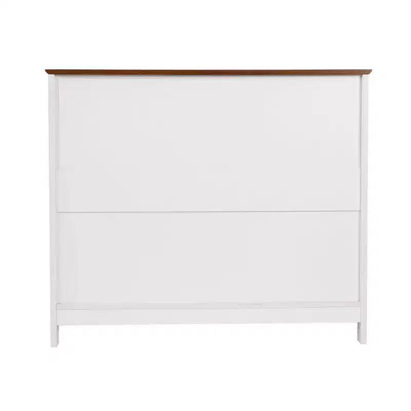 Buffet et console classiques avec armoire de rangement à deux portes et étagère de rangement ouverte